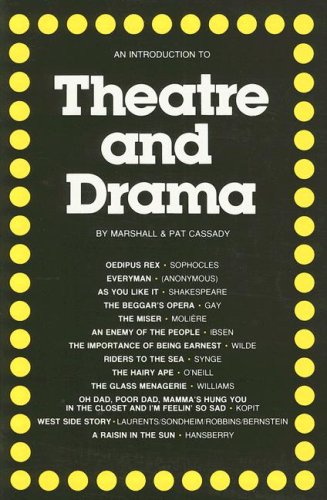 Stock image for An Introduction to Theatre and Drama for sale by Better World Books
