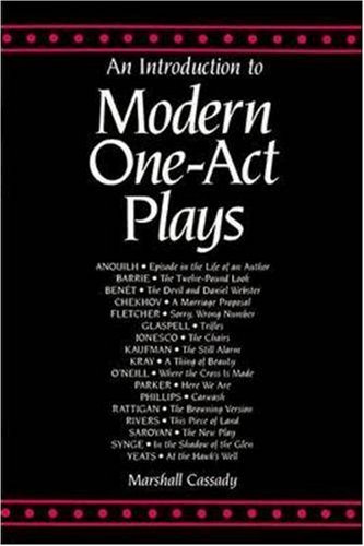 Stock image for An Introduction to Modern One Act Plays for sale by HPB-Emerald