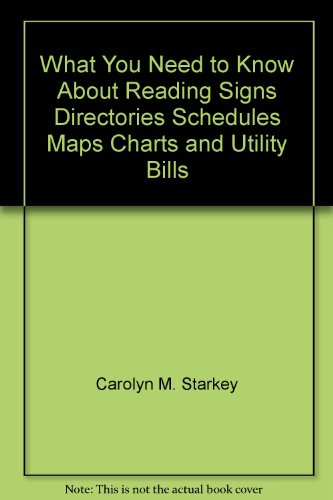 9780844253176: Title: Reading Signs Directions n Schedules Essential Lif