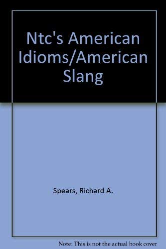 Stock image for Ntc*s American Idioms/American Slang for sale by Mispah books
