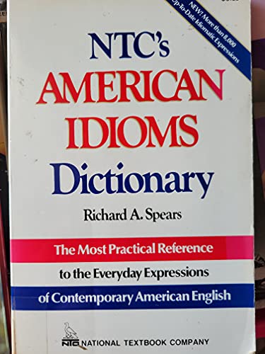 Dictionary of American Idioms (9780844254500) by Richard A. Spears