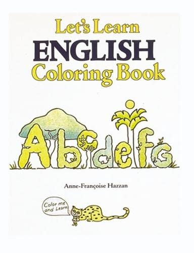 Stock image for Let's Learn English Coloring Book (Children's English) for sale by Bookmans