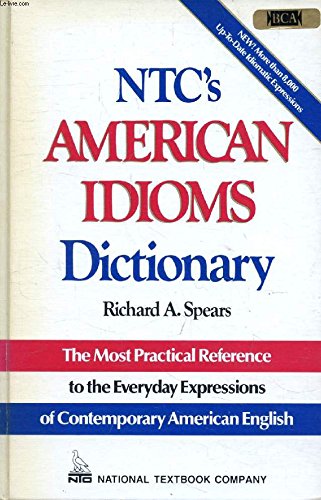 Stock image for N.T.C.s American Idioms Dictionary (English S.) for sale by Reuseabook