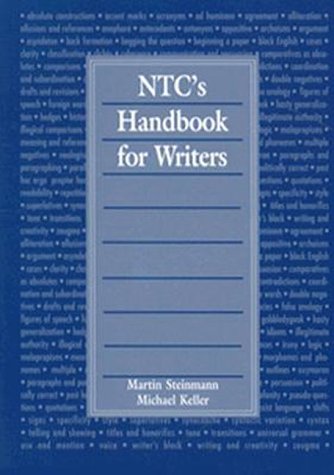 Ntc's Handbook for Writers (9780844258119) by Steinmann, Martin; Keller, Michael