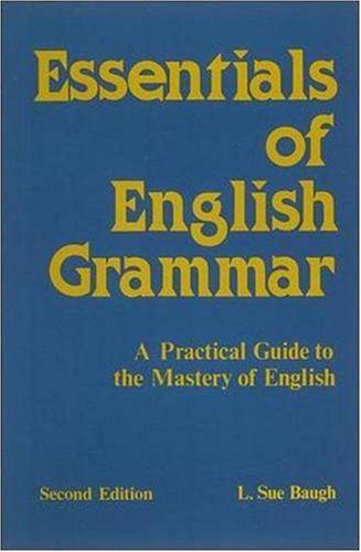 Essentials of English Grammar (9780844258201) by Baugh, L. Sue