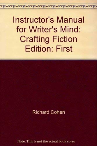 Beispielbild fr Writer's Mind : Crafting Fiction zum Verkauf von Better World Books