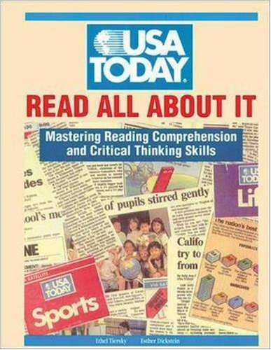 Beispielbild fr USA Today: Read All About It : Mastering Reading Comprehension and Critical Thinking Skills zum Verkauf von Wonder Book