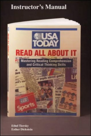 Mastering Reading Comprehension and Critical Thinking Skills (9780844258713) by Ethel Tiersky; Esther Dickstein