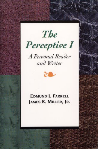 Beispielbild fr The Perceptive I: A Personal Reader and Writer, Instructor's Edition zum Verkauf von BookDepart