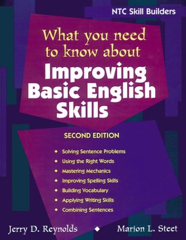 Beispielbild fr What You Need to Know about Improving Basic English Skills zum Verkauf von Better World Books