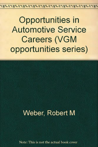 9780844265032: Opportunities in Automotive Service Careers (VGM opportunities series)