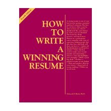 Stock image for How to Write a Winning Resume for sale by Half Price Books Inc.