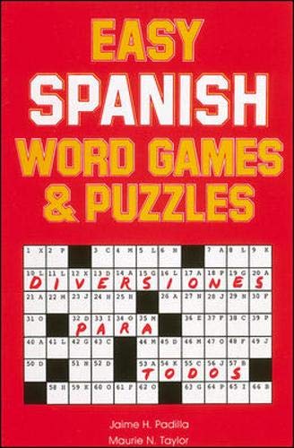 Stock image for Easy Spanish Word Games and Puzzles for sale by Better World Books: West