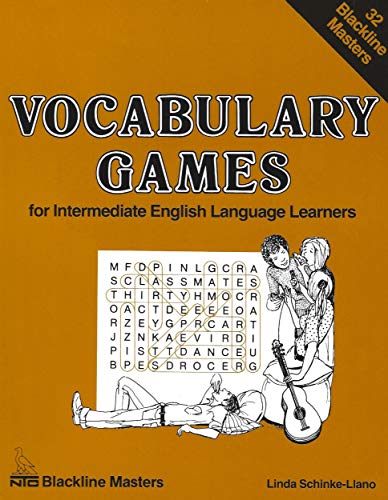 Vocabulary Games for Intermediate English Language Learners (9780844273952) by Schinke-Llano, Linda