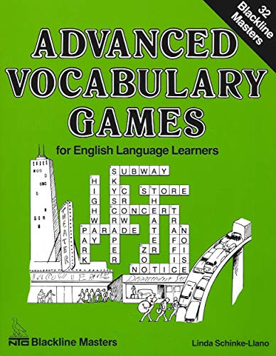 Stock image for Advanced Vocabulary Games for English Language Learners for sale by dsmbooks
