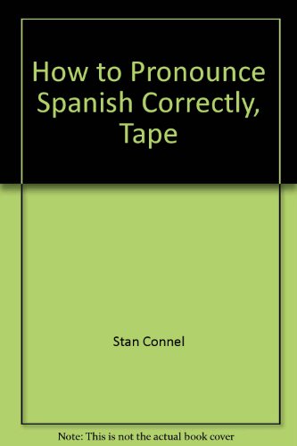 9780844274096: How to Pronounce Spanish Correctly, Tape
