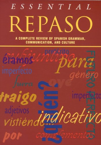 Imagen de archivo de Essential Repaso : A Complete Review of Spanish Grammar, Communication, and Culture a la venta por Better World Books