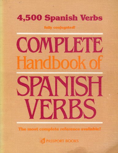 9780844276342: Complete Handbook of Spanish Verbs (English and Spanish Edition)