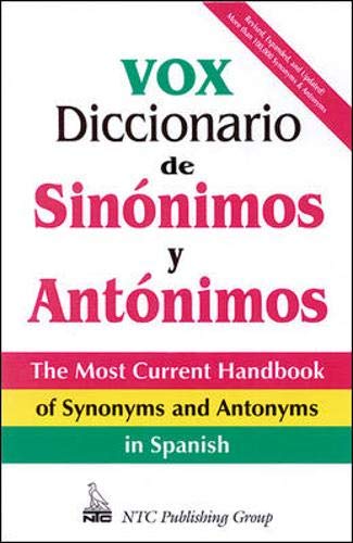 Stock image for Vox Diccionario de Sinnimos y Antnimos for sale by Better World Books
