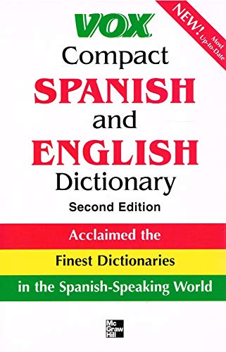 Beispielbild fr Vox Compact Spanish and English Dictionary zum Verkauf von Wonder Book