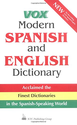 Beispielbild fr Vox Modern Spanish and English Dictionary : English-Spanish/Spanish-English zum Verkauf von Better World Books