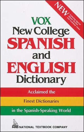 Imagen de archivo de Vox New College Spanish and English Dictionary a la venta por Better World Books
