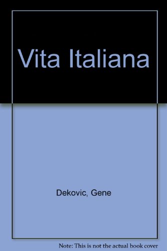 Stock image for Vita Italiana for sale by Reuseabook