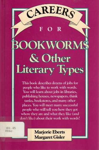 Stock image for Careers for Bookworms and Other Literary Types for sale by ABOXABOOKS