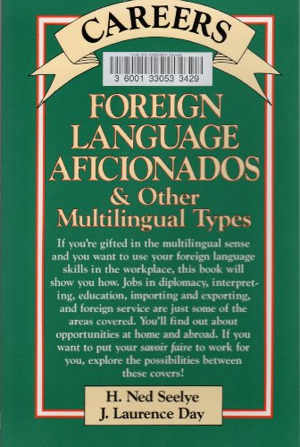 9780844281292: Careers for Foreign Language Aficionados and Other Multilingual Types (VGM Careers for You S.)