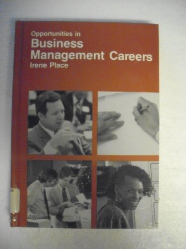 9780844281582: Opportunities in Business Management Careers (VGM opportunities series)