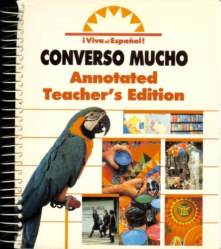 Beispielbild fr Viva el Espanol: Converso Mucho, Annotated Teacher's Edition zum Verkauf von SecondSale