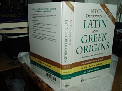 Beispielbild fr NTC's Dictionary of Latin and Greek Origins zum Verkauf von Better World Books