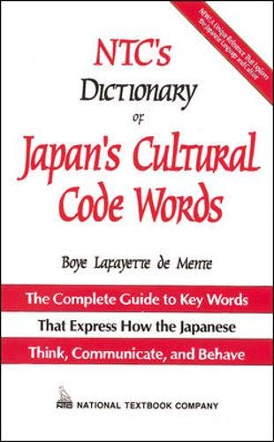 Imagen de archivo de NTC's Dictionary of Japan's Cultural Code Words a la venta por Better World Books: West
