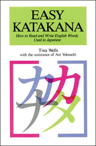 9780844285191: Easy Katakana: How to Read and Write English Words Used in Japanese