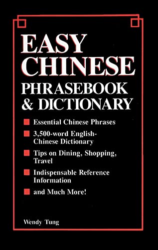 Imagen de archivo de Easy Chinese Phrasebook & Dictionary a la venta por Ally Press Center