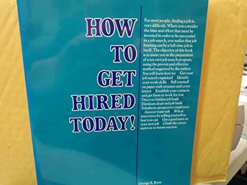 9780844285498: How to Get Hired Today! (VGM HOW TO SERIES)