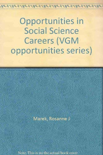 9780844286686: Opportunities in Social Science Careers