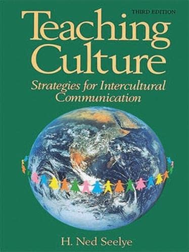 Imagen de archivo de Teaching Culture Strategies for Intercultural Communication a la venta por Wonder Book