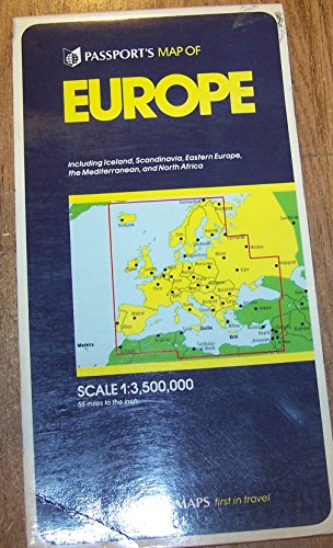 Stock image for Passport's Map of Europe for sale by Wonder Book