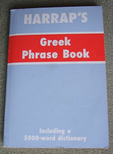 Beispielbild fr Harrap's Greek Language Phrase Book by Harrap's zum Verkauf von medimops