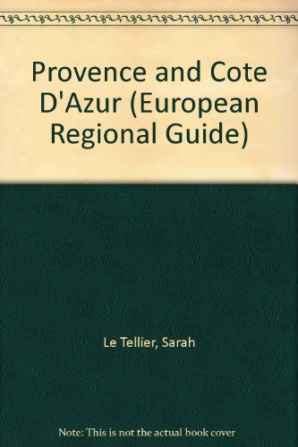 9780844299686: Provence & Cote D'Azur (European Regional Guide)