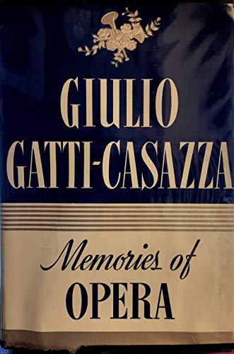 9780844300221: Memories of the opera