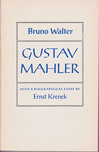 9780844300351: Gustav Mahler