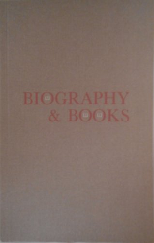 Stock image for Biography & Books for sale by Sumter Books (Manly, Inc.)
