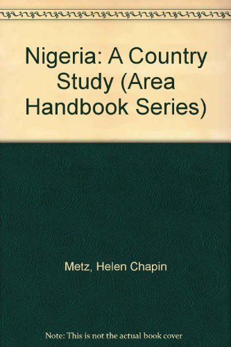 Stock image for Nigeria : A Country Study for sale by Better World Books