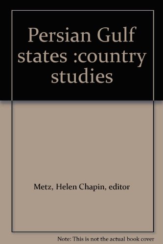 Stock image for Persian Gulf states :country studies for sale by HPB-Ruby