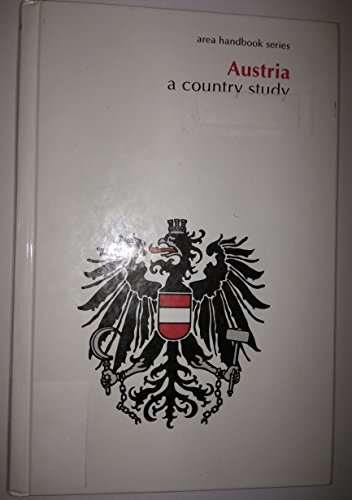 Stock image for Austria : A Country Study for sale by Better World Books