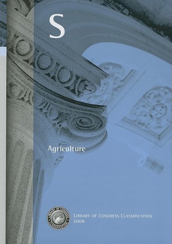 Beispielbild fr Library of Congress Classification 2008: S : Agriculture zum Verkauf von Ammareal