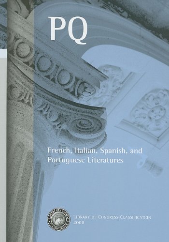 9780844412214: PQ FRENCH ITALIAN SPANISH-2008 (Library of Congress Classification)