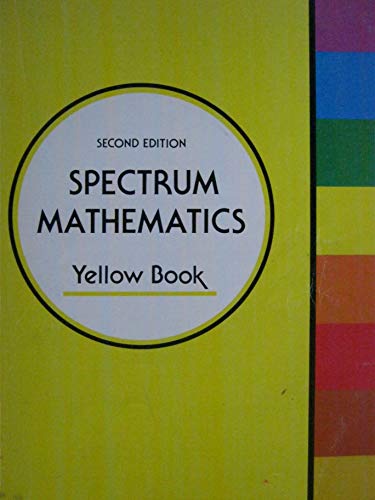 9780844513058: Spectrum Mathematics (Yellow Book) [Paperback] by Richards, Thomas J.
